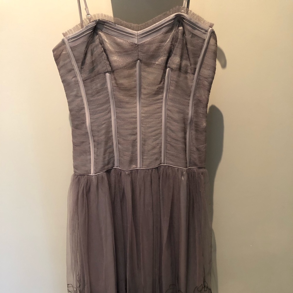Karen Millen Sheer Spaghetti Strap Dress